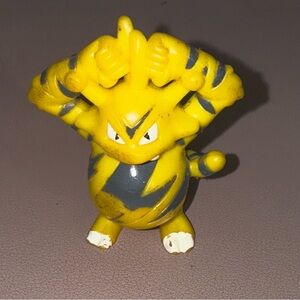 1999 Pokémon Electabuzz Burger King Toy Figure Vintage Keychain Nintendo Promo